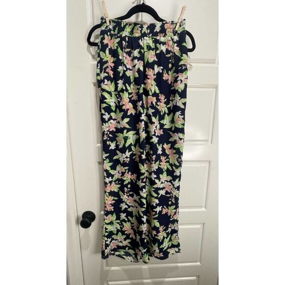 Umgee NWT size M floral wide leg pants - Picture 1 of 7
